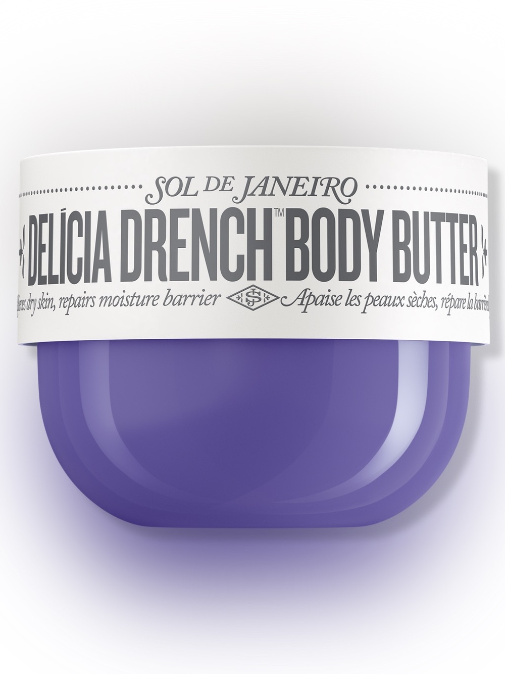 Sol de Janeiro Delícia Drench Deeply Moisturizing Body Butter- Dry Skin- 8.1 oz